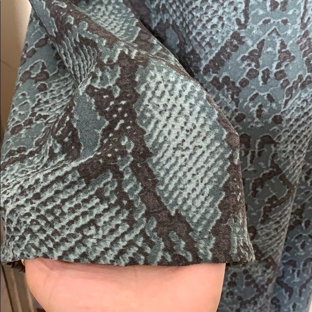 Olivaceous Snakeskin Python Print Romper - image 5